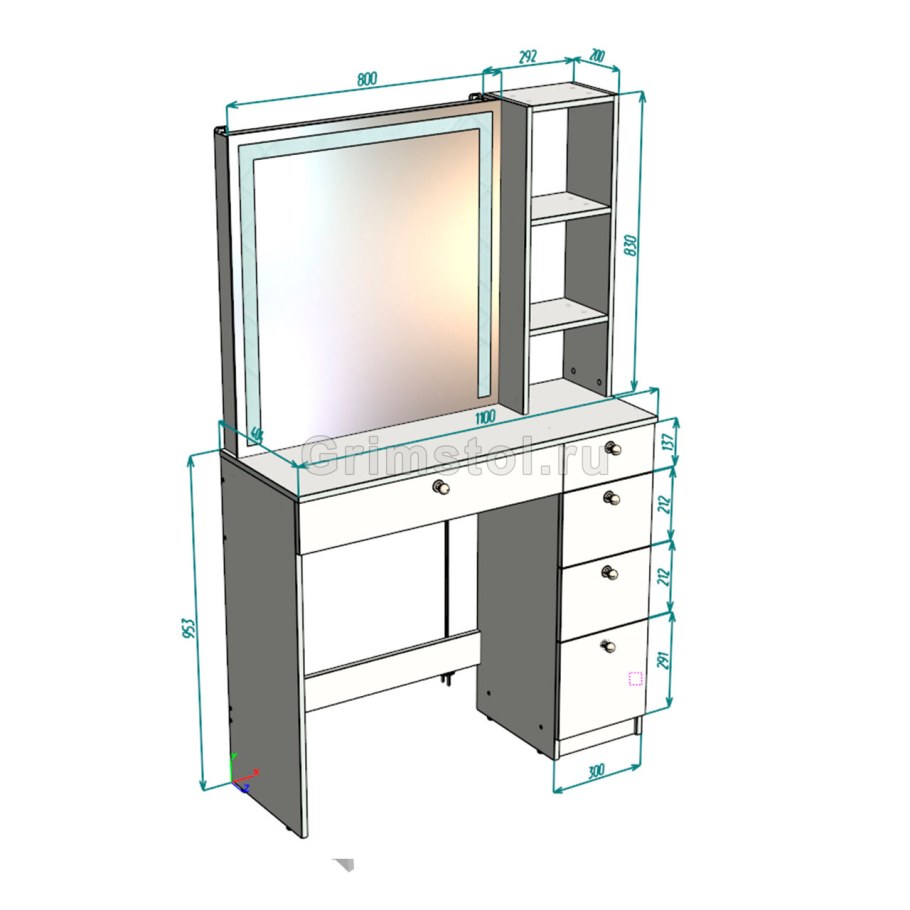 Гримерный столик 110