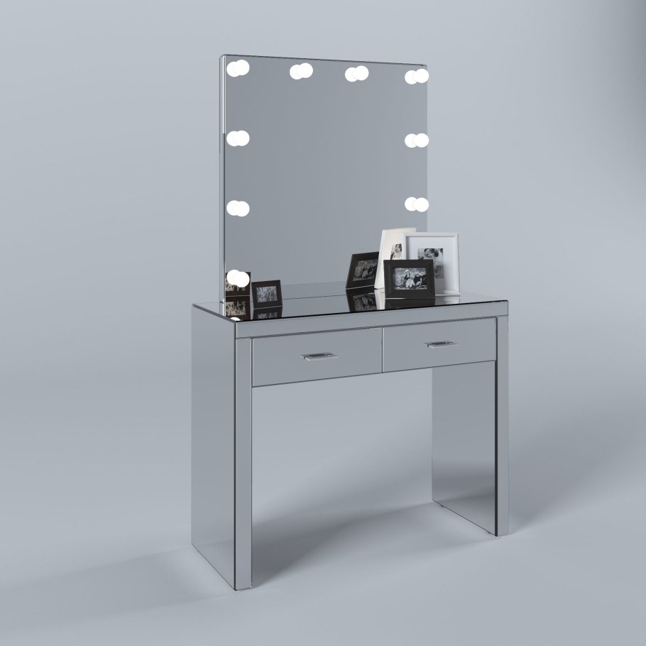 Столик гримерный с зеркалом 900х500х1480