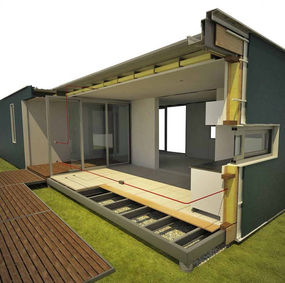 Дом из контейнера 40 футов