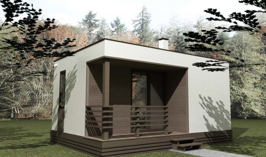 Проект современной бани