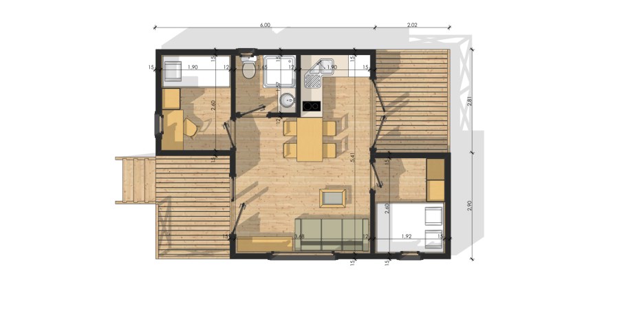 Минидом планировки