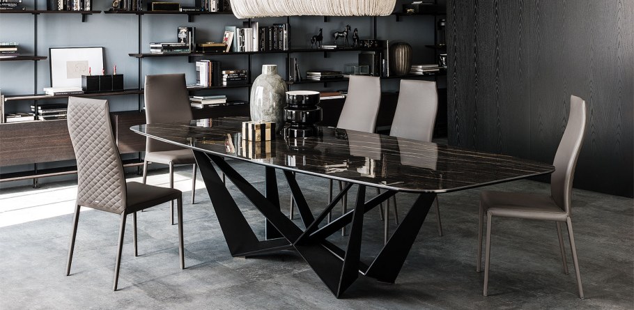 Итальянский стол Cattelan Italia Scorpio Keramik