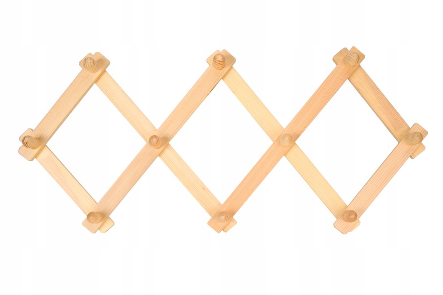 Вешалка раздвижная деревянная