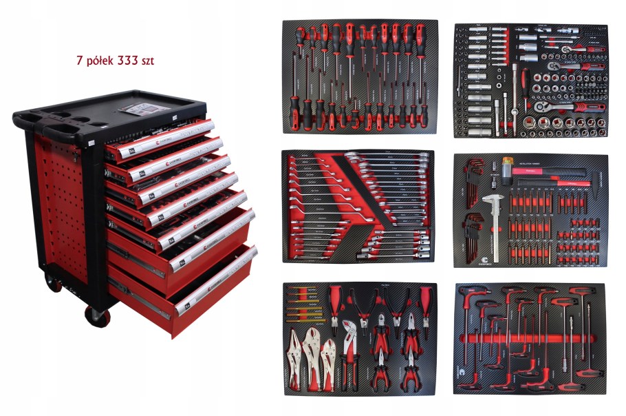 Ombra тележка инструментальная 7-ми полочная