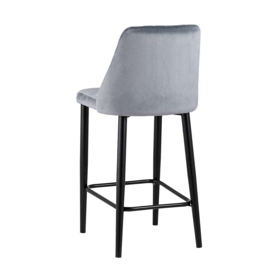Стул полубарный Лилиан серый