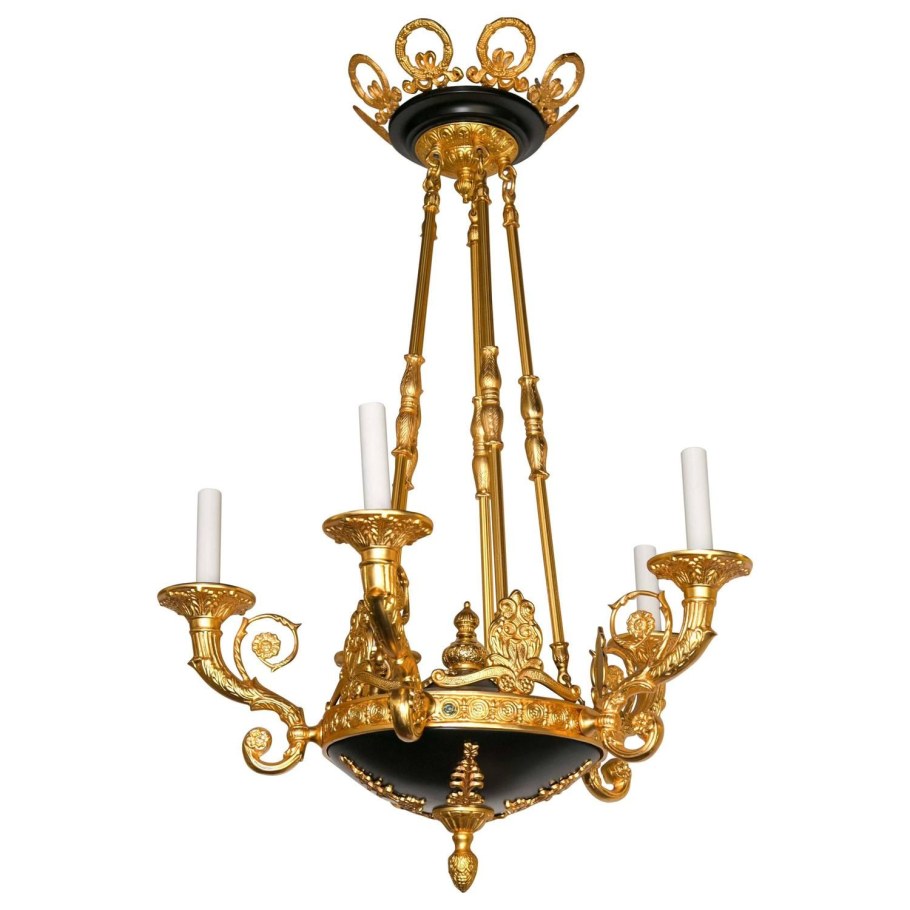 Люстра Ампир бронза