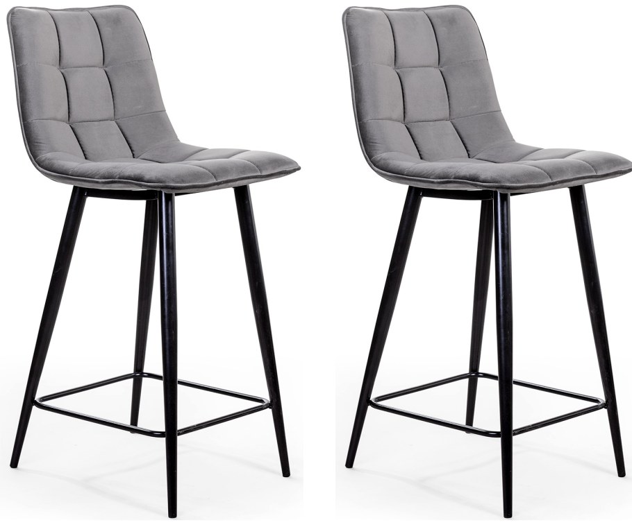 Стул полубарный Jack 60 бежевый/черный