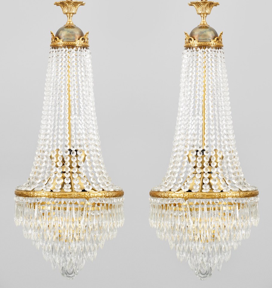 Хрустальная люстра Ампир