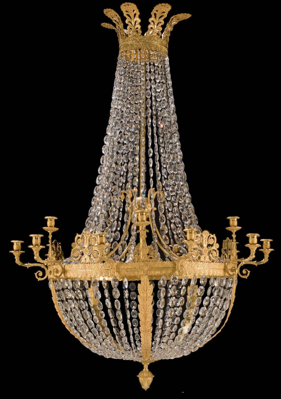 Люстра 19th c. French Empire Crystal
