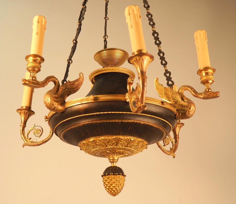 Люстра 10 Рожков Ампир