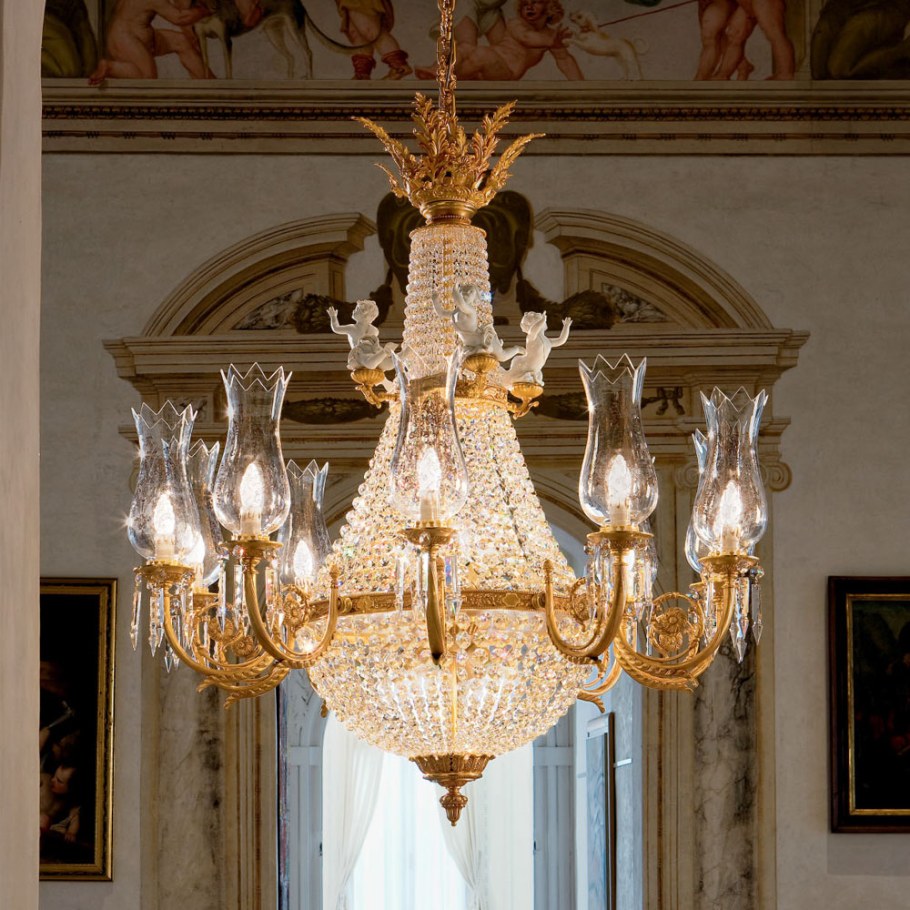 Итальянская люстра фабрики FBAI