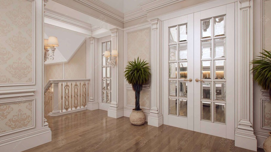 Классические двери в интерьере