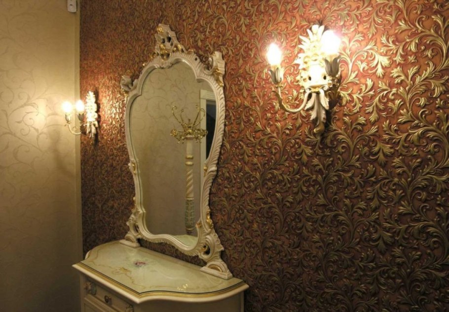 Линкруста в интерьере