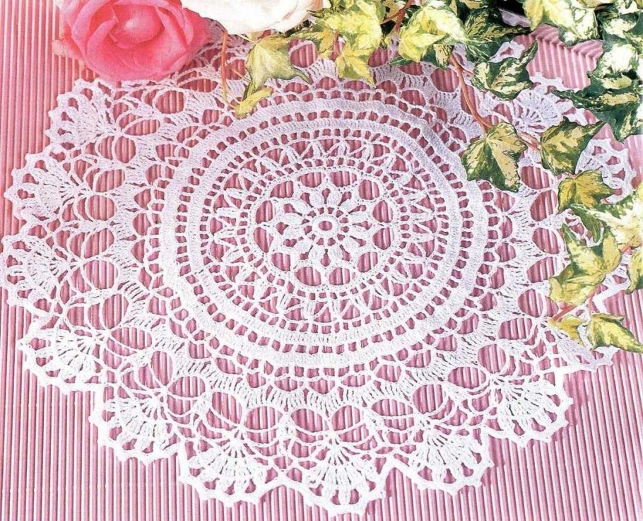 Салфетки крючком