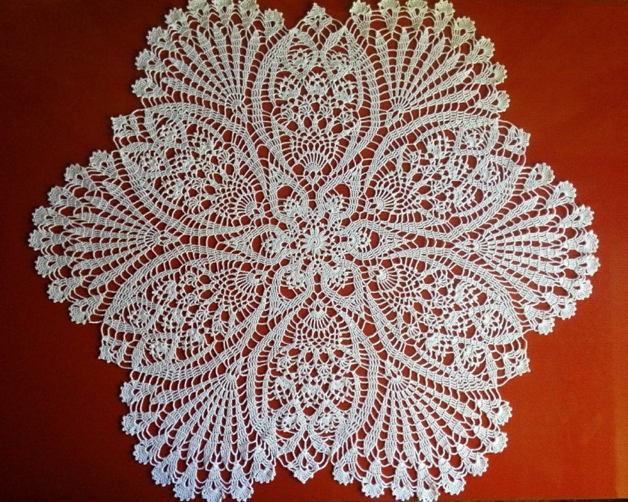 Красивые салфетки крючком