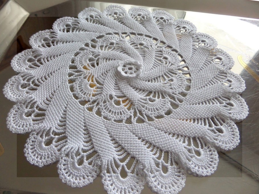 Красивые объемные салфетки