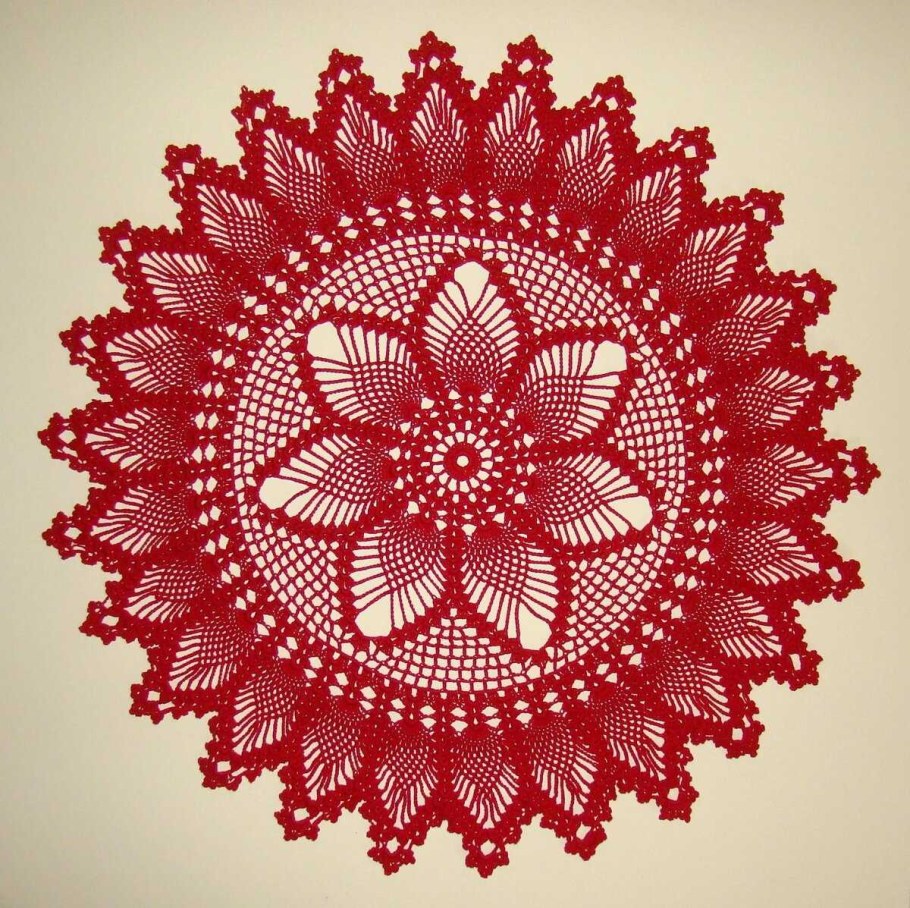 Салфетки крючком Doily Crochet