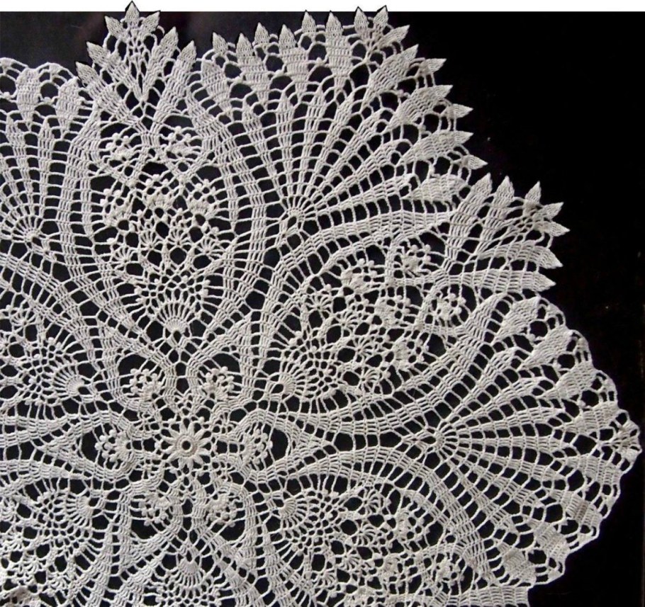 Салфетки крючком