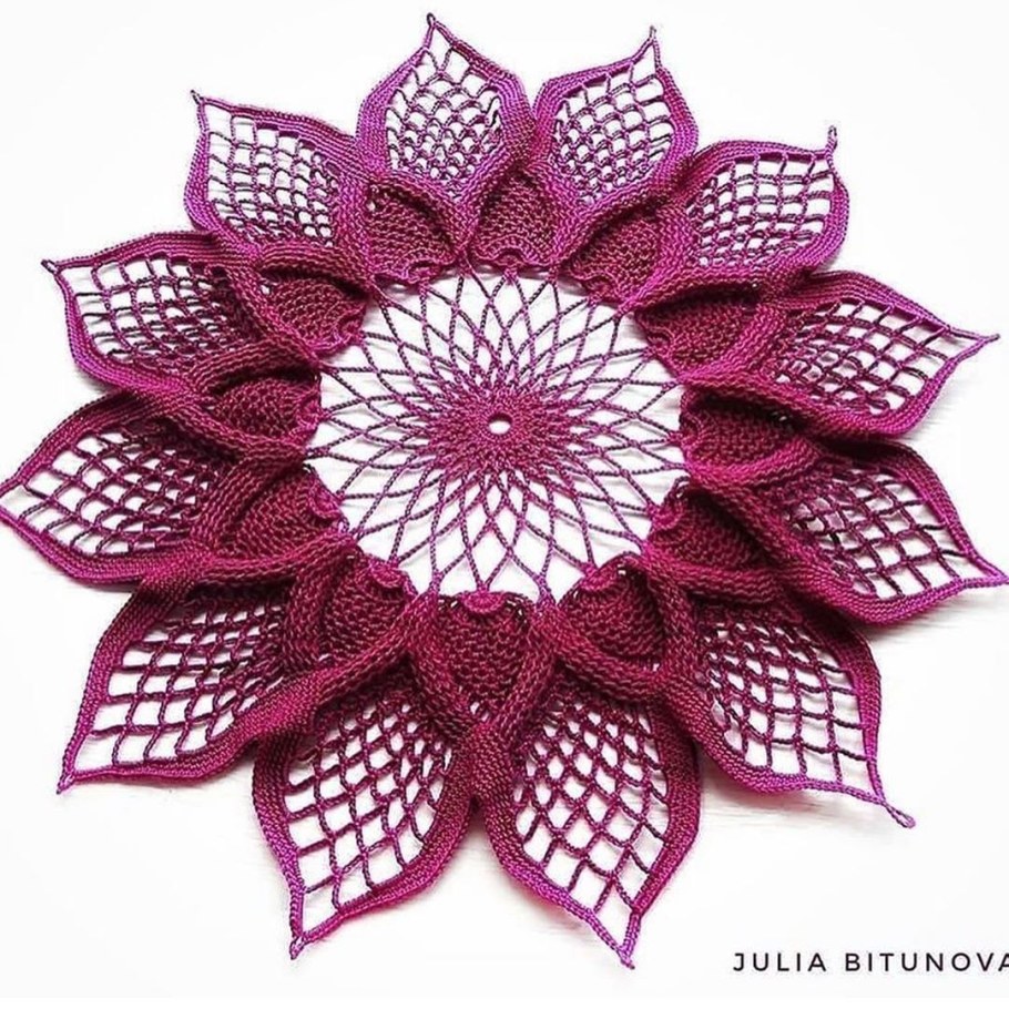 Салфетки крючком