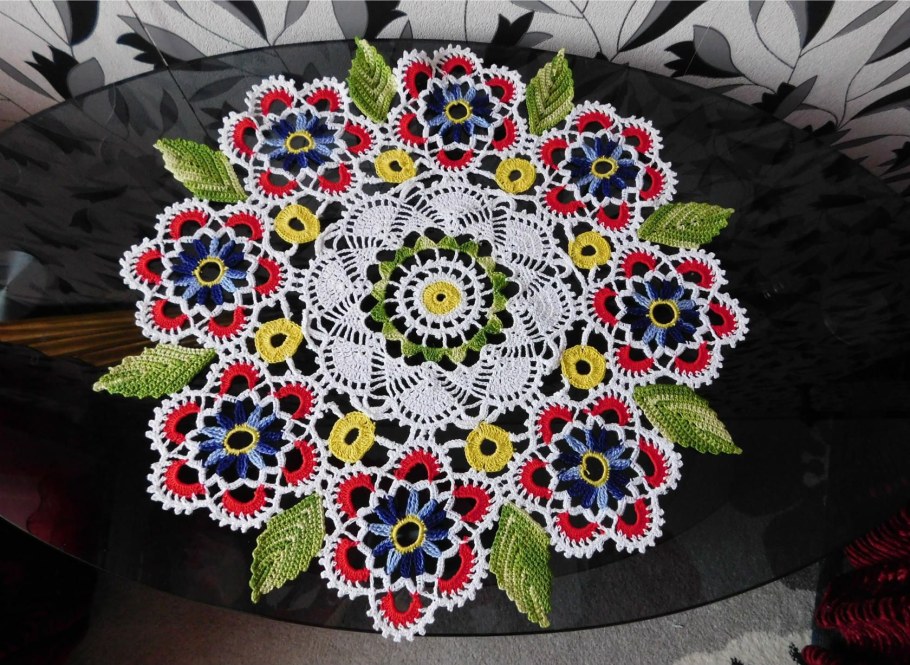 Красивые объемные салфетки