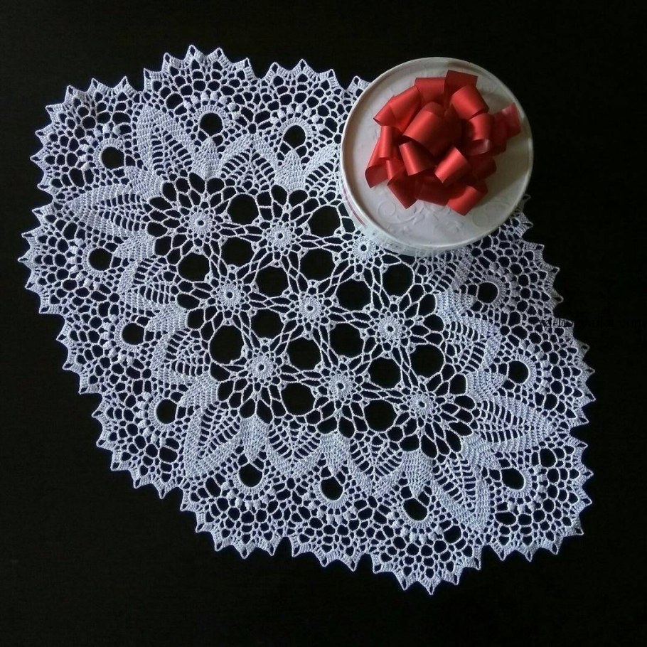 Вязаные салфетки крючком