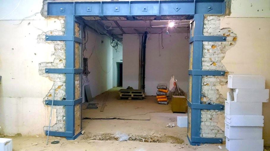 Проем в несущей стене