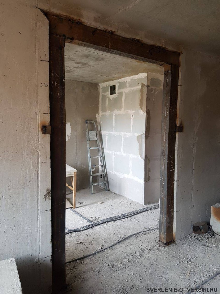 Проем в несущей стене