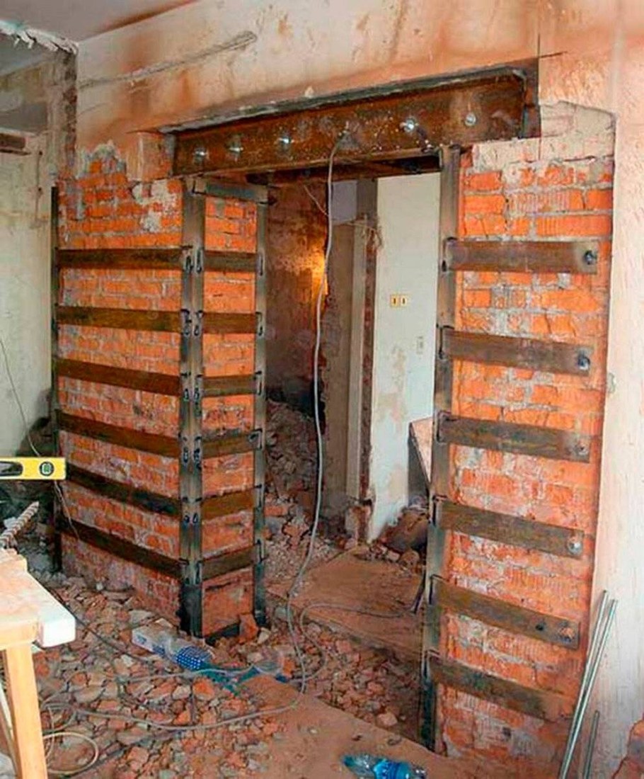 Проём в несущей стене