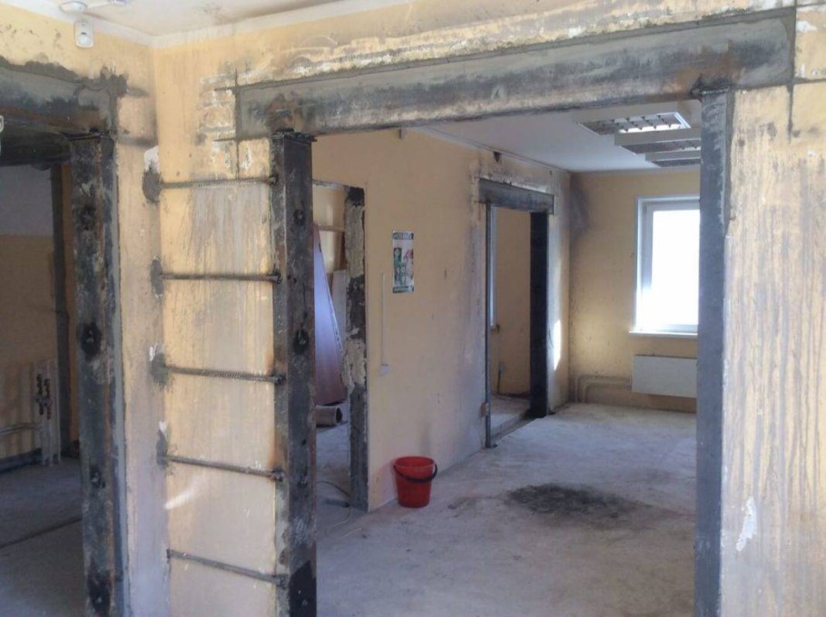 Расширение проема