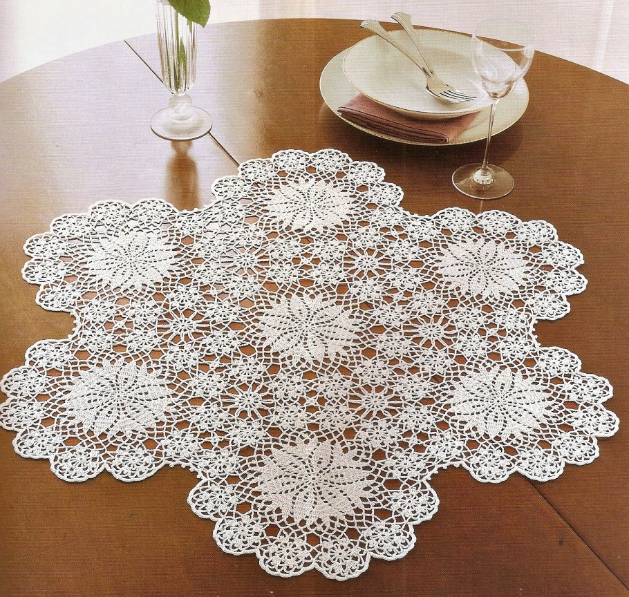 Салфетки крючком