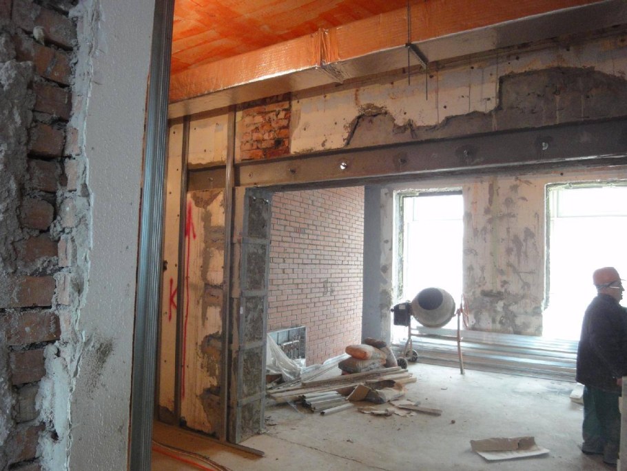 Проем в несущей стене