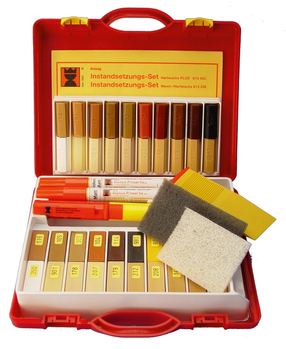 Реставрационные материалы для мебели Konig