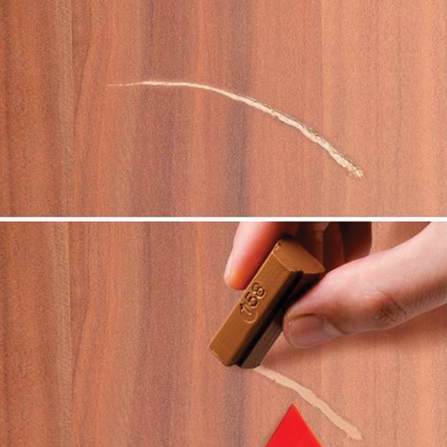 Восковой набор Edding 8901 для ремонта мебели 3 оттенка дуб