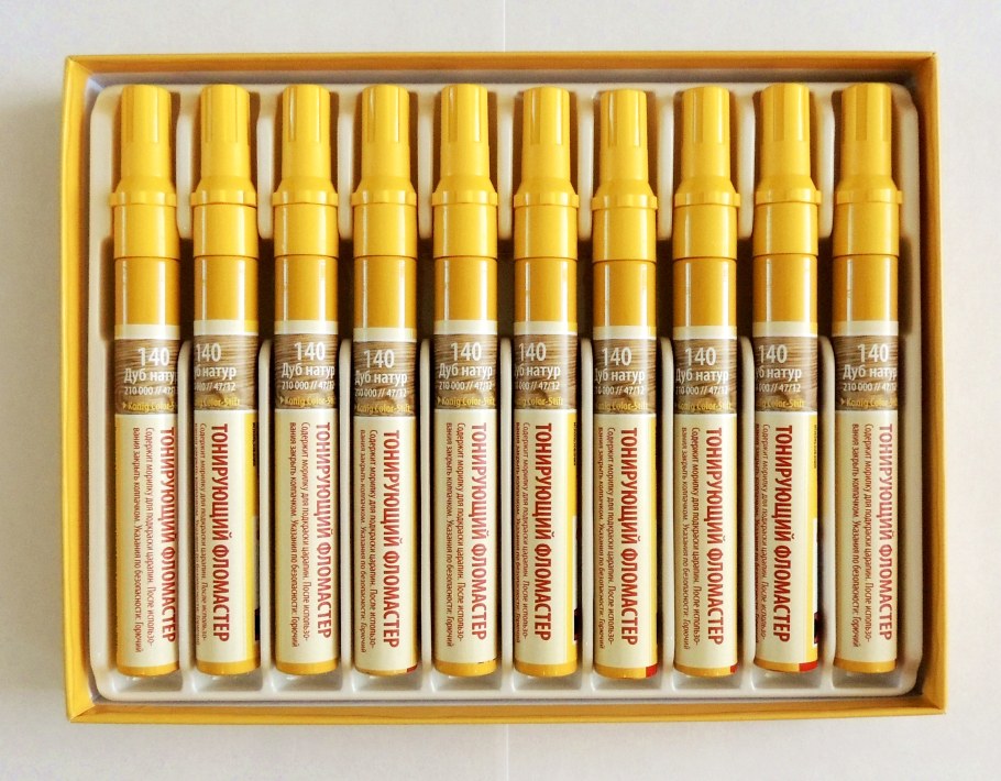 Фломастеры для дерева реставрационные