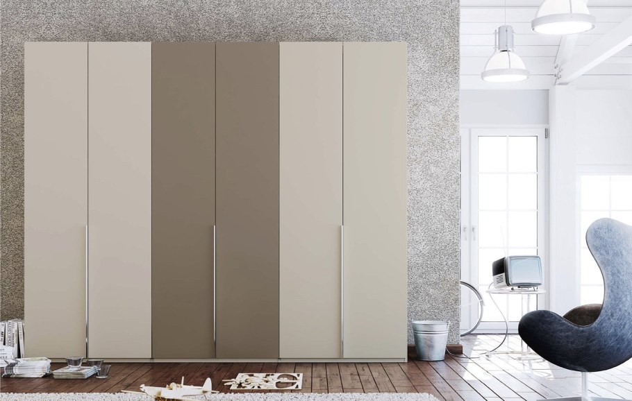 Шкаф купе капучино глянец