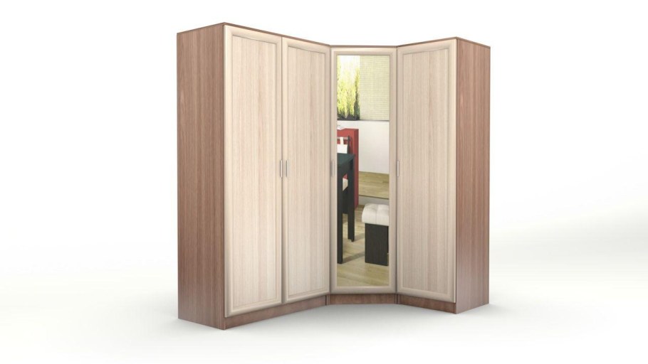 Шкаф угловой Меркурий 1 распашной