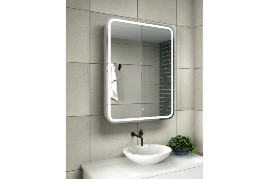 Зеркальный шкаф Континент Elliot 600х800