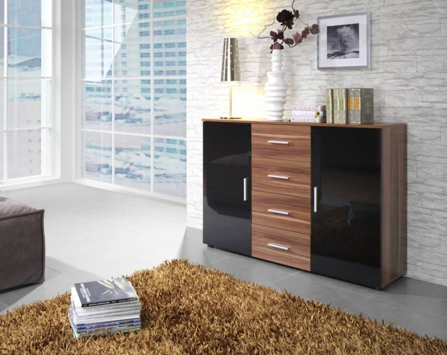 Комод Soho cama черный матовый