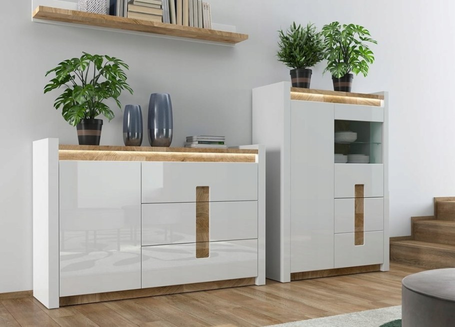 Комод Аламеда глянец