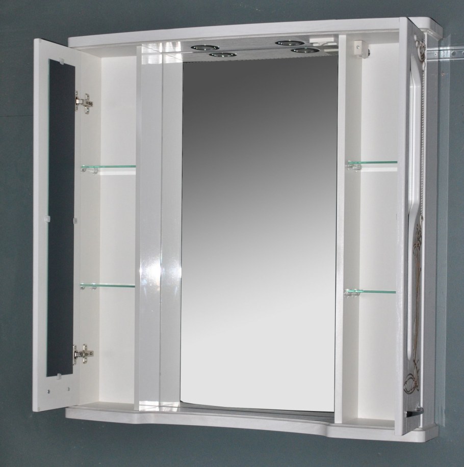 Зеркало со шкафчиком Атолл Барселона