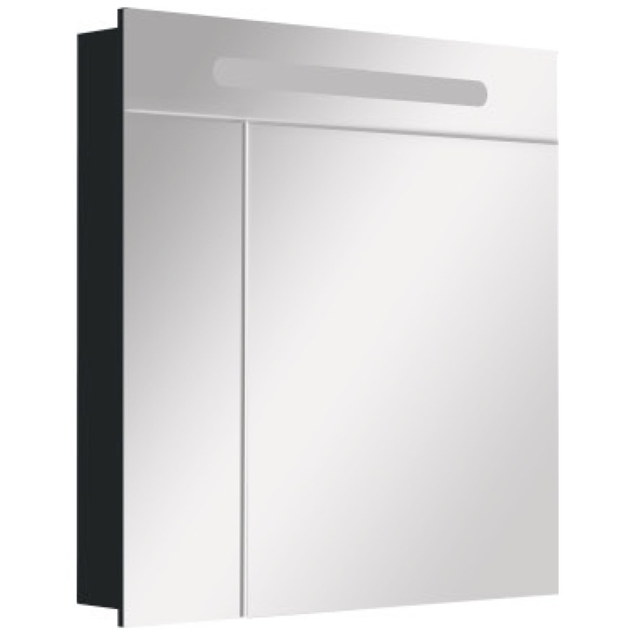 Зеркальный шкаф Roca - Victoria Nord Black Edition 80 (zru9000100)