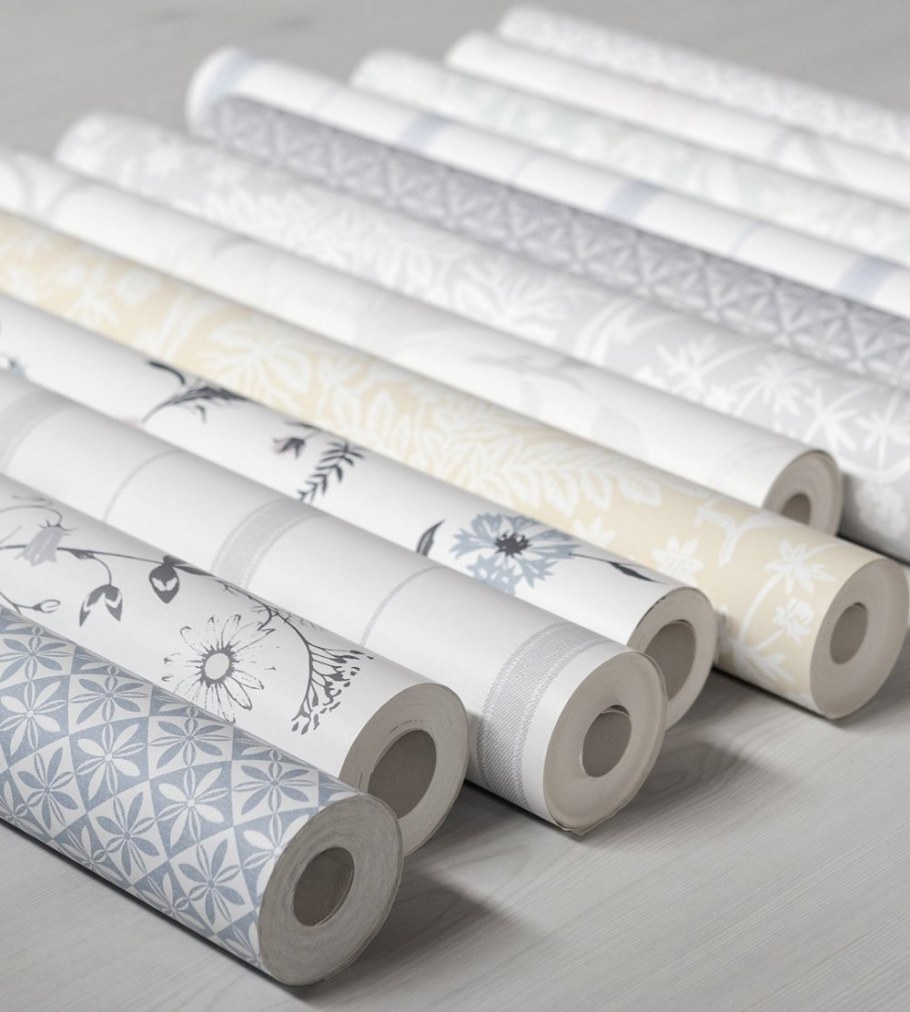 Бумажные обои рулон