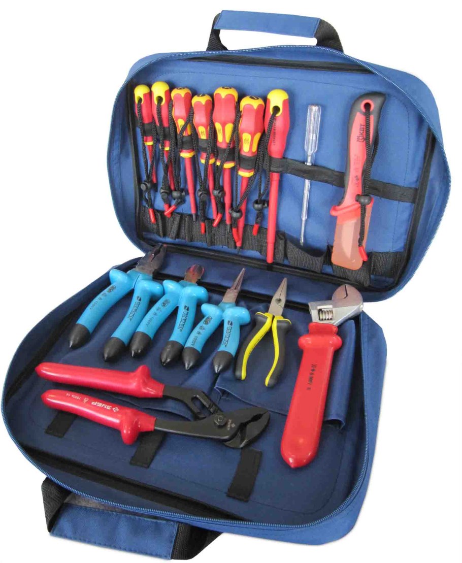 Набор инструмента электрика КВТ НИЭ-02