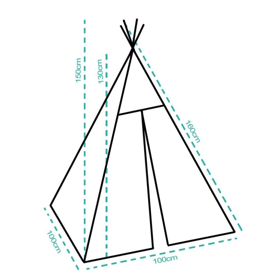 Выкройка палатки вигвам