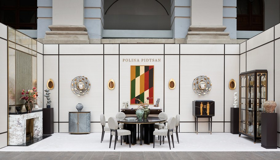 Выставка в Гостином дворе сегодня Полины Пидцан