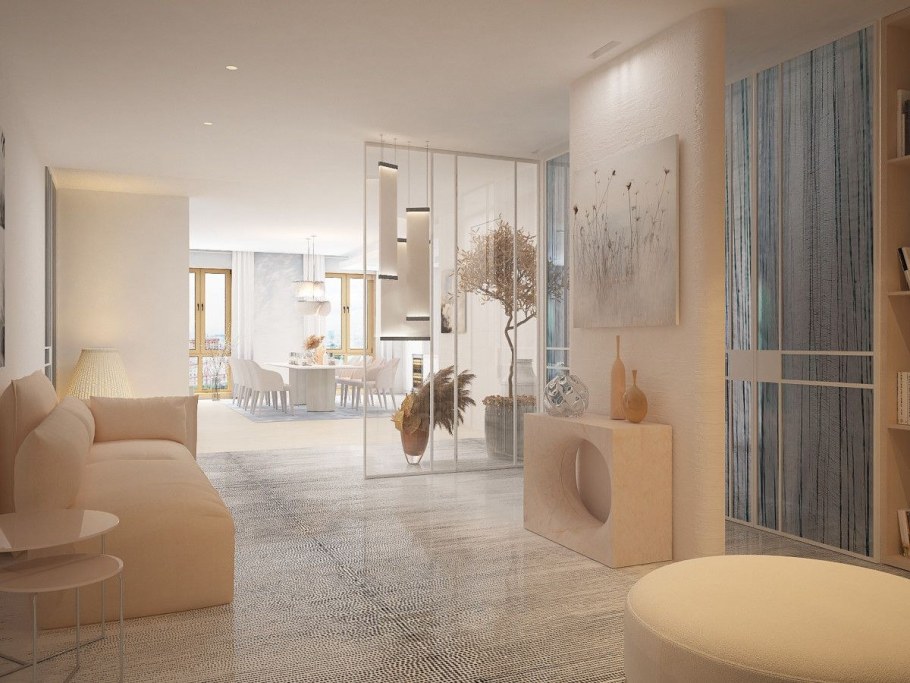 Светлая квартира Эстетика