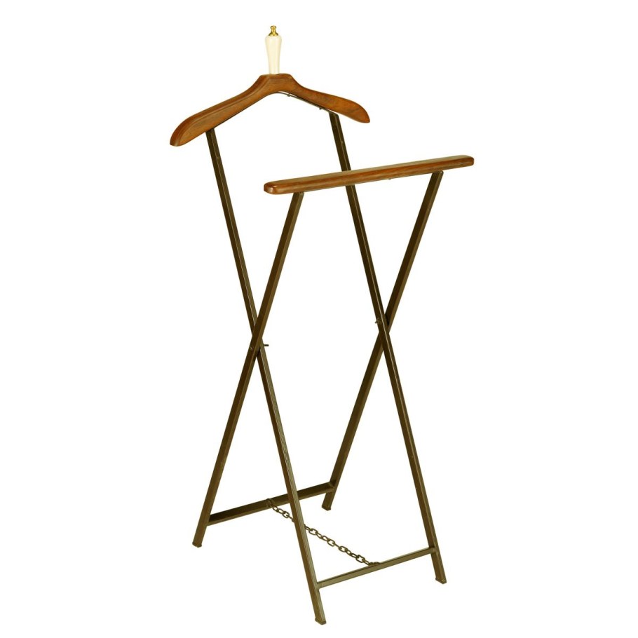 Деревянная стойка для одежды для отпаривания