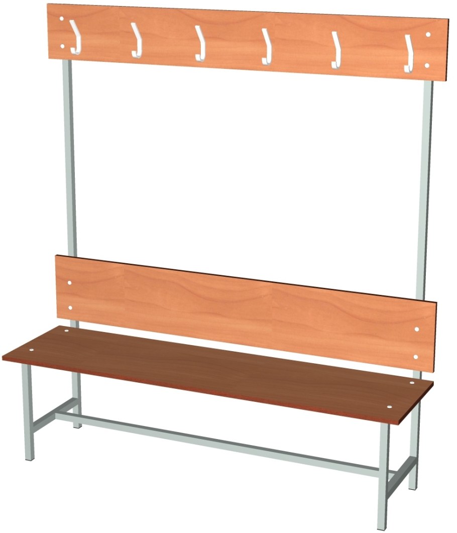 Вешалка в школьную раздевалку