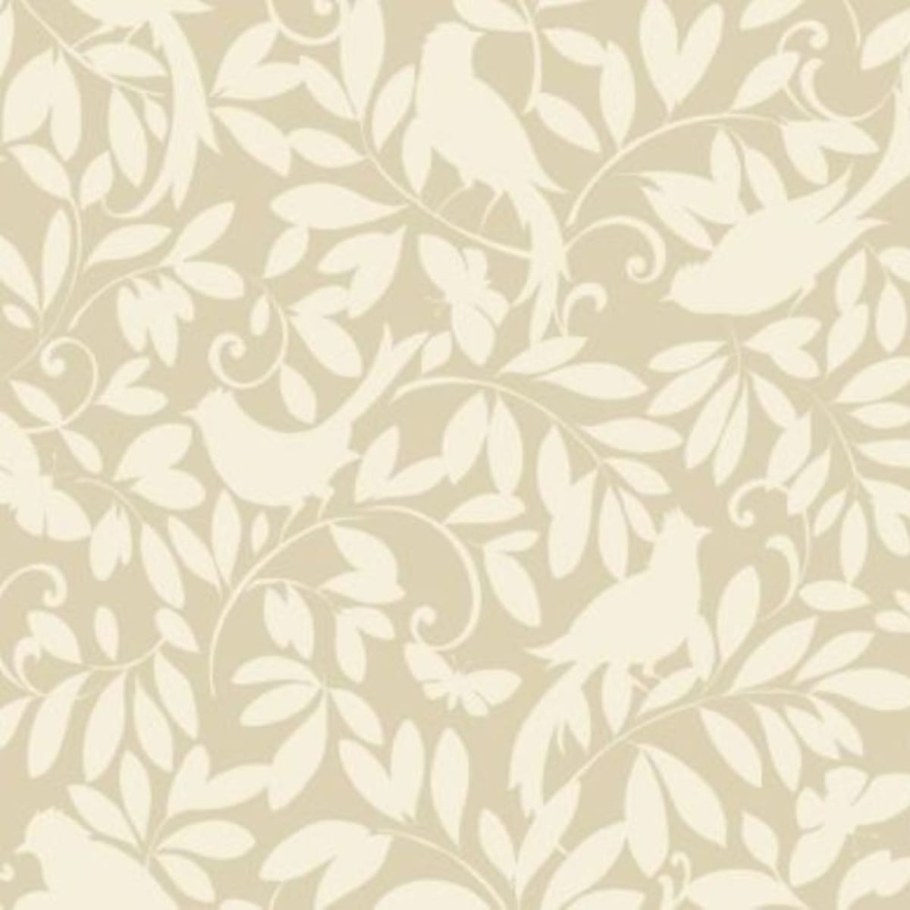 Обои бумажные York Wallcoverings Waverly Cottage коричневые er8134 0.52 м