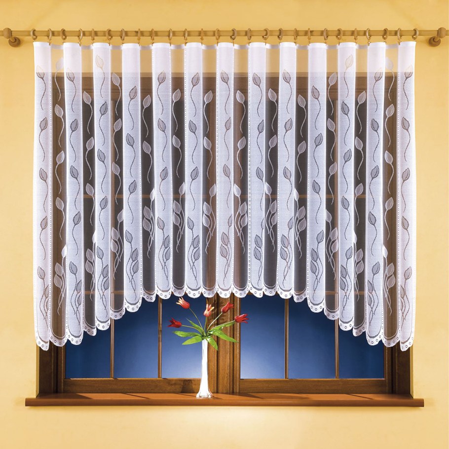 Гардина "Wisan", цвет: белый, ширина 250 см, высота 170 см